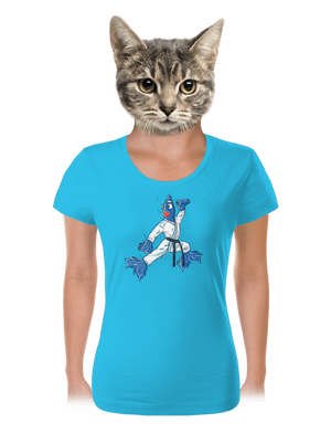  női póló Blue Atol