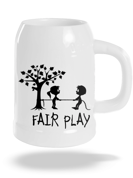 Fair play söröskorsó White