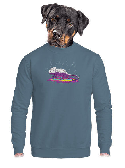 Titok kiderült unisex crewneck Nordic Blue