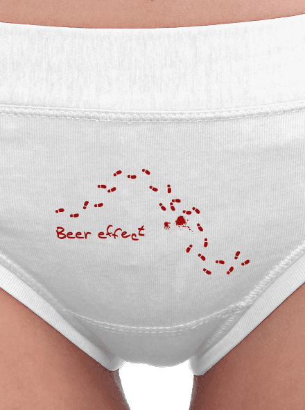 Beer effect női bugyik White