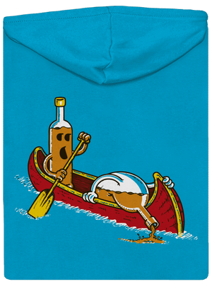 Rumivók cipzáras női pulóver Blue Atol