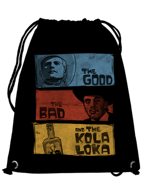 Good, bad and kola loka hátizsák Black