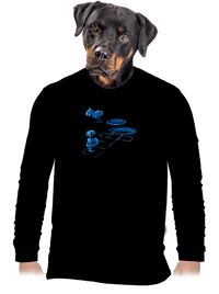 férfi hosszú ujjú póló