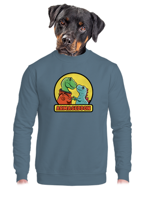 Armageddon unisex crewneck Nordic Blue