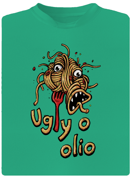 Ugly o olio férfi sportpóló Mint Mal