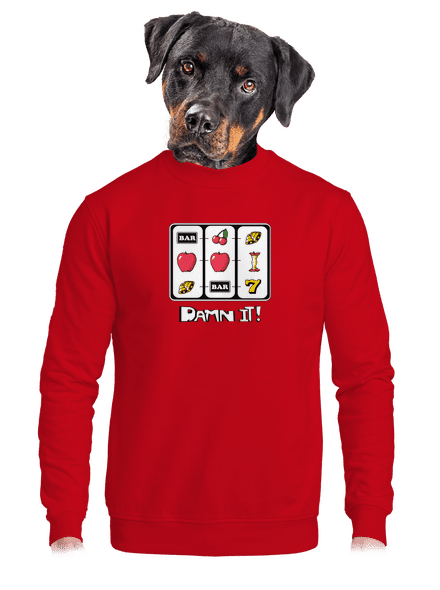 Gép unisex crewneck Red