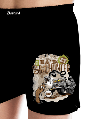 Shithunter férfi alsó nadrág Black