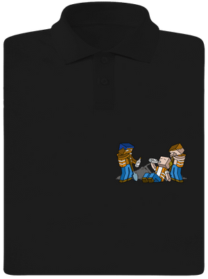 Real Minecraft férfi pólóingek Black