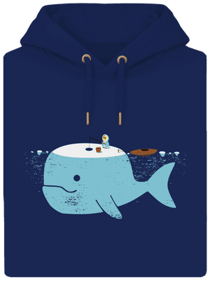  unisex prémium pulóver Navy