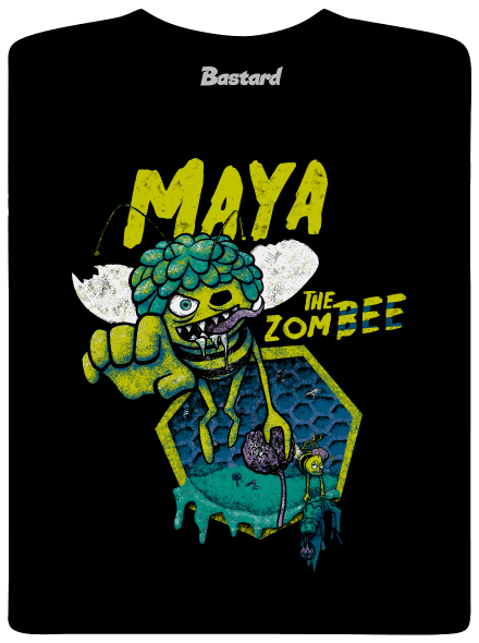 Zombee Maja férfi hosszú ujjú póló Black