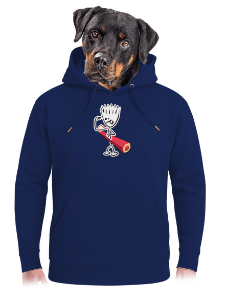 Izmok unisex prémium pulóver Navy