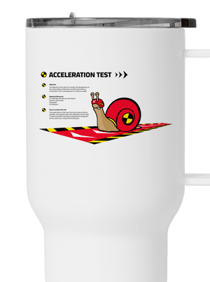 Snail test termosz bögre White