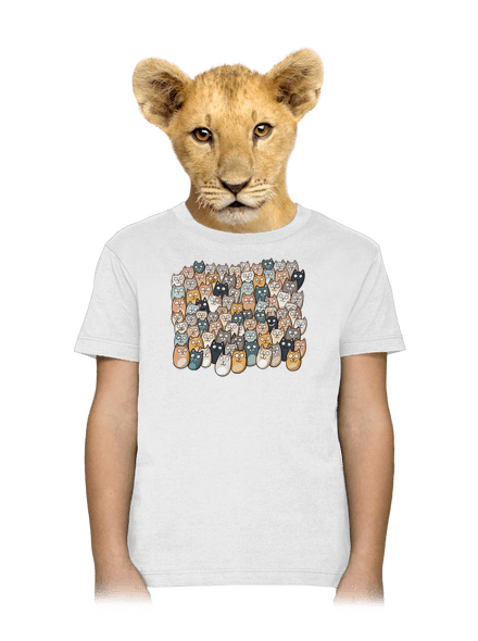 Találd meg az ördögöt gyerek póló White