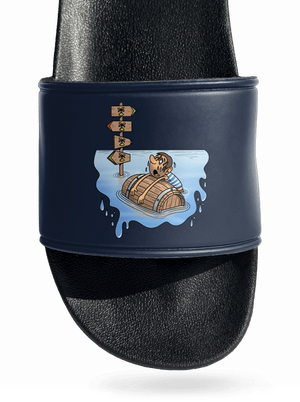 Kitaszított papucs Navy