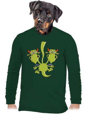 férfi hosszú ujjú póló