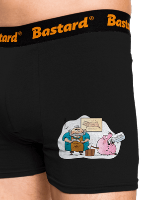 Hentes és disznó boxeralsó Black