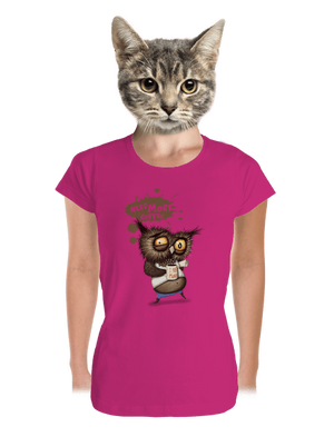 I need more coffee prémium női póló Magenta