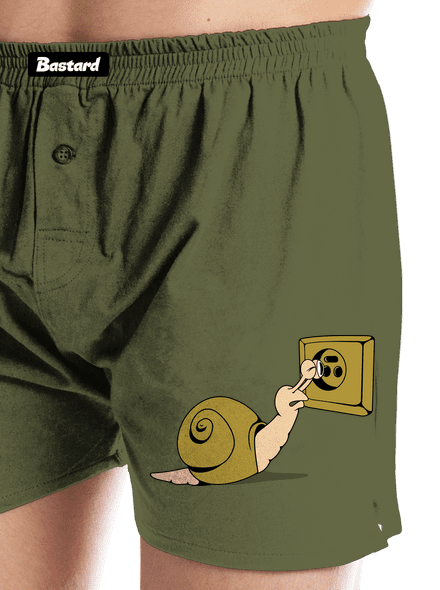 Kukkolás férfi alsó nadrág Khaki