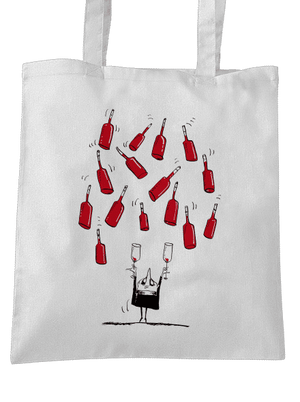 Boldog borász táska White