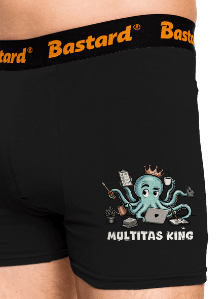 Multitas king boxeralsó Black