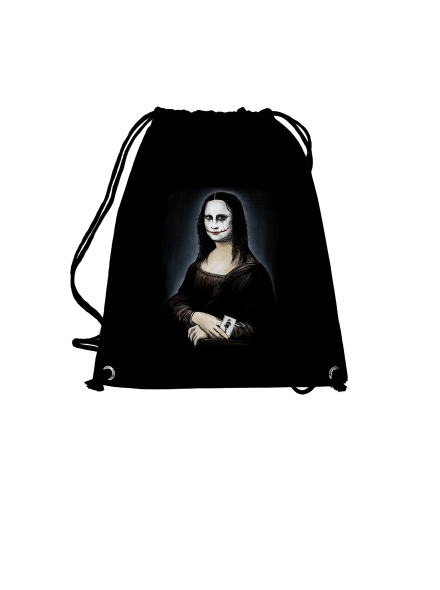 Mona Joker Lisa hátizsák Black