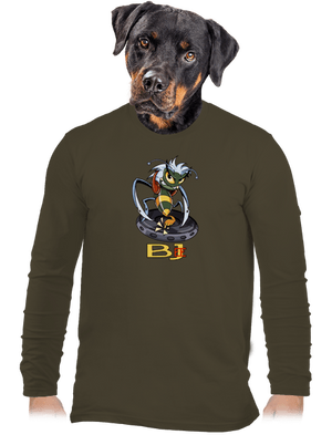 férfi hosszú ujjú póló