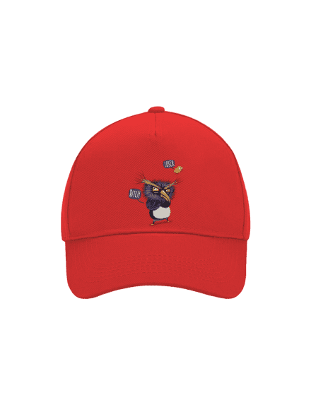 A pingvin nem repül baseballsapka Classic Red