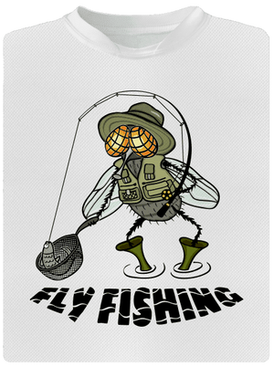 Fly fishing gyerek sport póló White