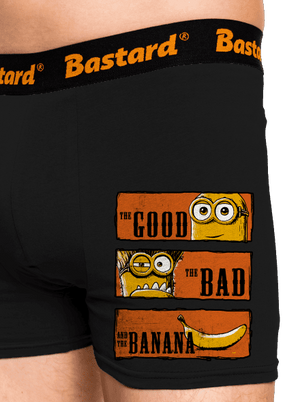 A Jó, a Rossz és a Banán boxeralsó Black