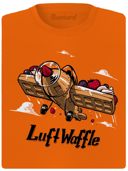 Luftwaffle női sportpóló Neon Orange