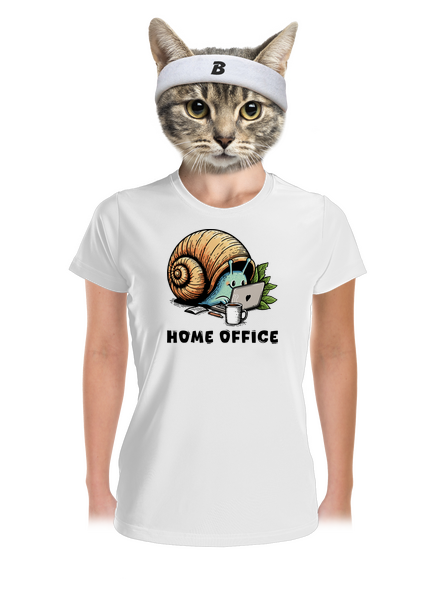Sneka home office női sportpóló White