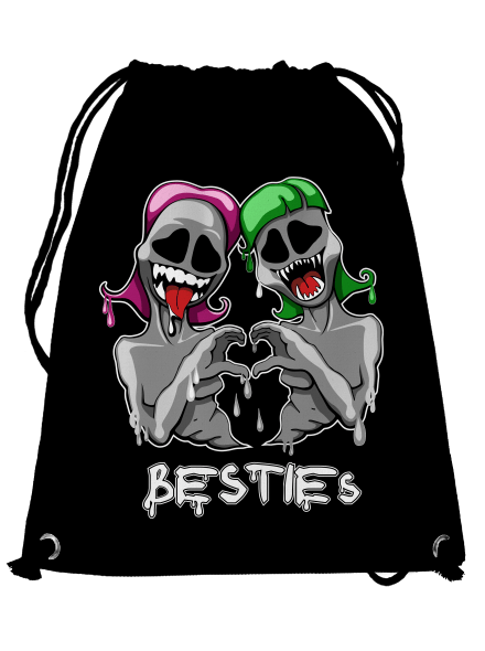 Besties hátizsák Black