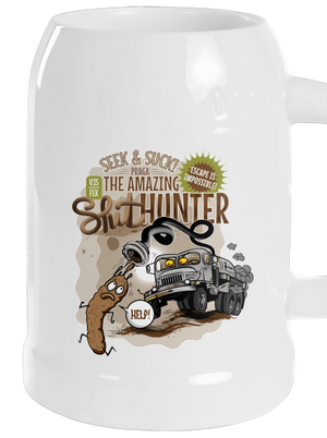 Shithunter söröskorsó White