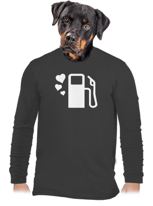 Tele kérem férfi hosszú ujjú póló Dark Grey