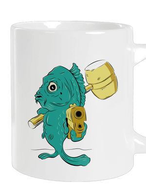 Utolsó karácsony este nagy bögre White