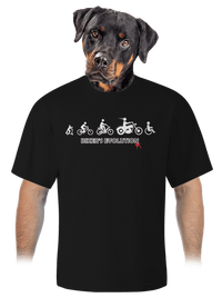 unisex túlméretezett póló