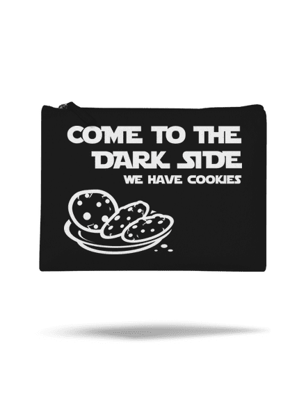 Come to the dark side kis táska Black