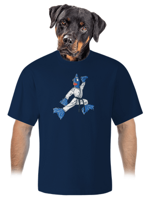  unisex túlméretezett póló Midnight Blue