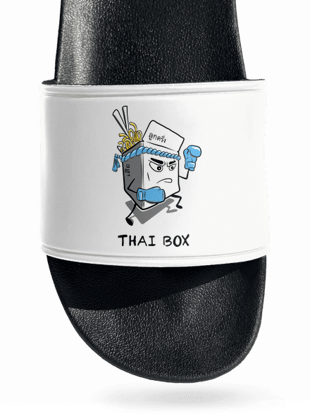 Thai box papucs White