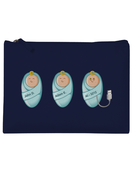 AI baby kis táska French Navy