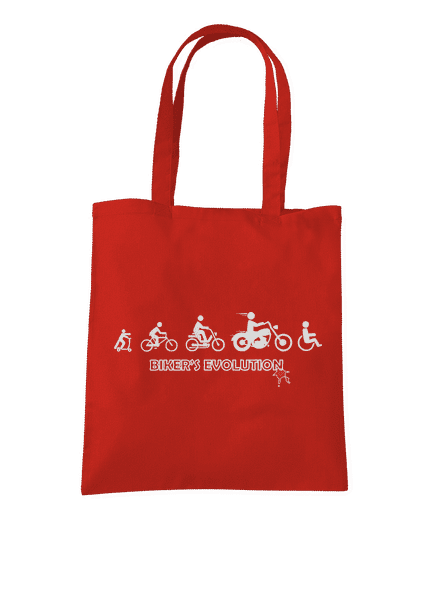 Bikers evolution táska Bright Red