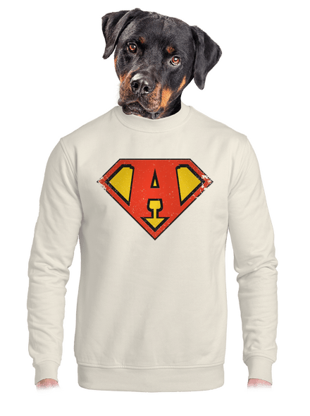 Szuperhős vagyok unisex crewneck Off White