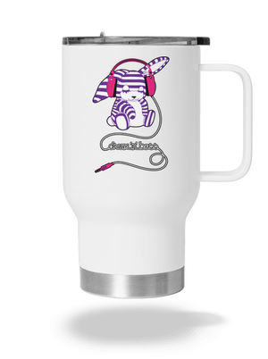 Drum and bass termosz bögre White