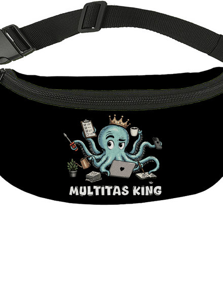 Multitas king övtáska Black