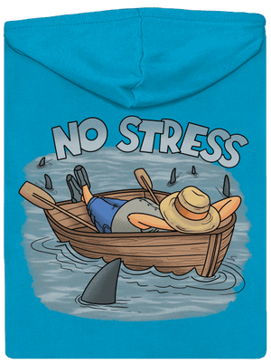 No stress cipzáras női pulóver Blue Atol