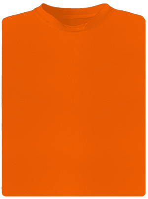 Nyomtatás nélkül gyerek sport póló Neon Orange