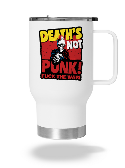 Death's not punk termosz bögre White