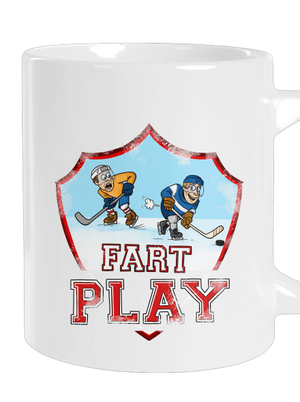 Fart Play nagy bögre White