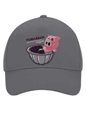 Formában baseballsapka Graphite grey