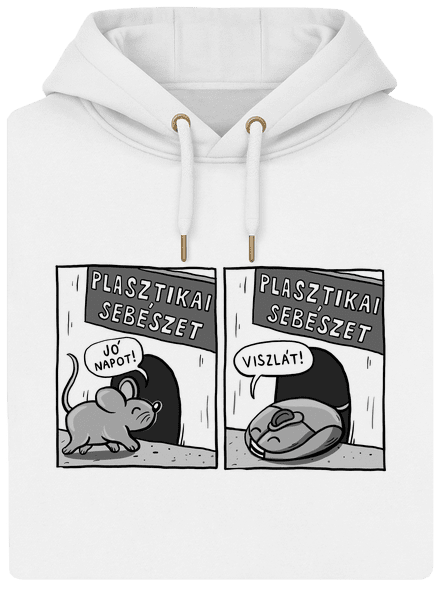 Plasztikai sebészet unisex prémium pulóver Snowwhite